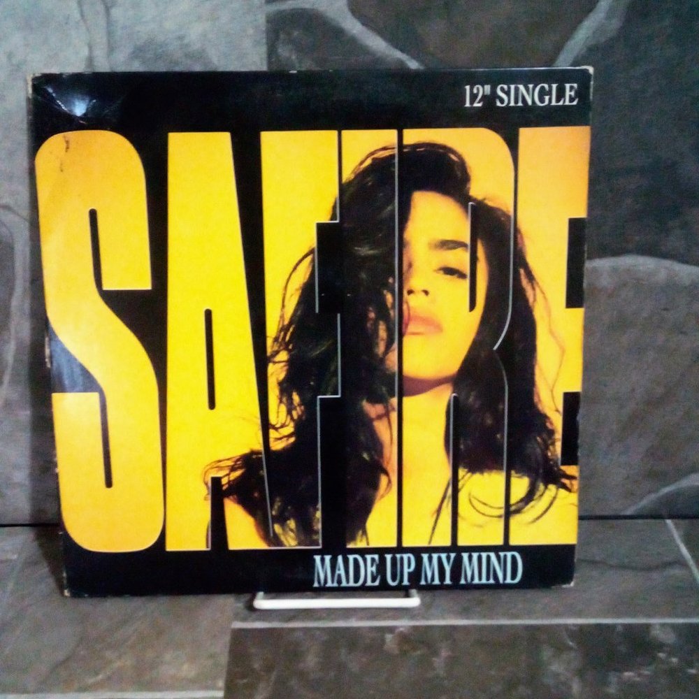 Sa-Fire Made Up My Mind Single Promo Use Only Vinyl Record